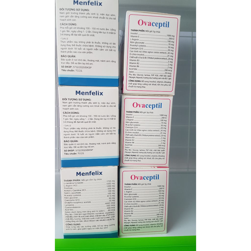 MENFELIX Bổ tinh trùng dành cho phái mạnh