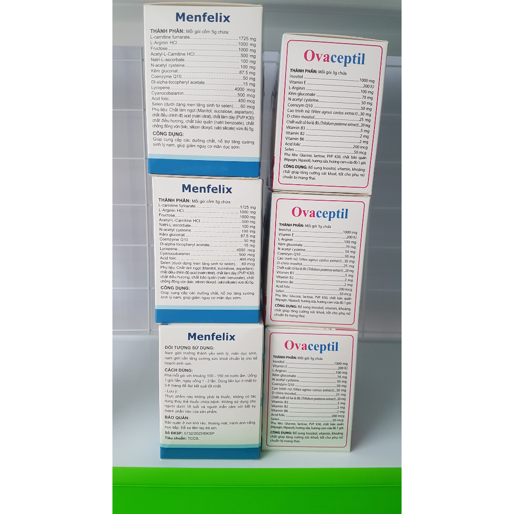 MENFELIX Bổ tinh trùng dành cho phái mạnh