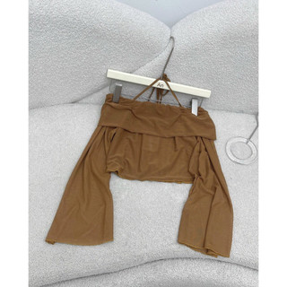 Áo lưới tay loe X038