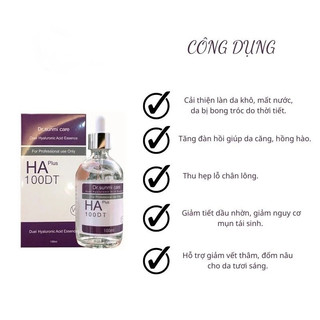 Tinh chất Serum HA Plus 100DT Dr.Sunmi Care