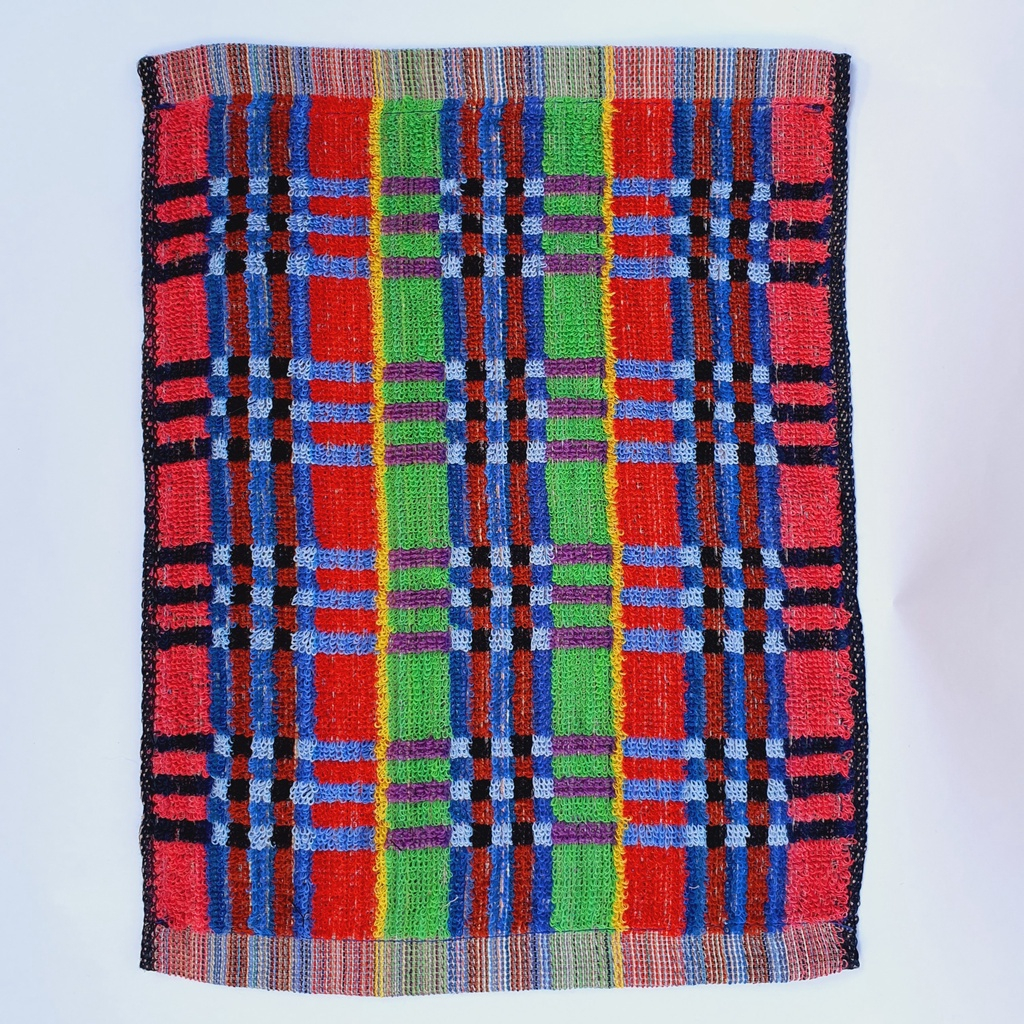 Khăn lau bếp lau bàn họa tiết thổ cẩm siêu bền siêu rẻ - 24x33cm