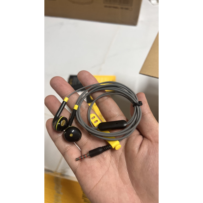 Tai nghe T-025 Realme - Chất lượng tốt , có Mic , dây cao su