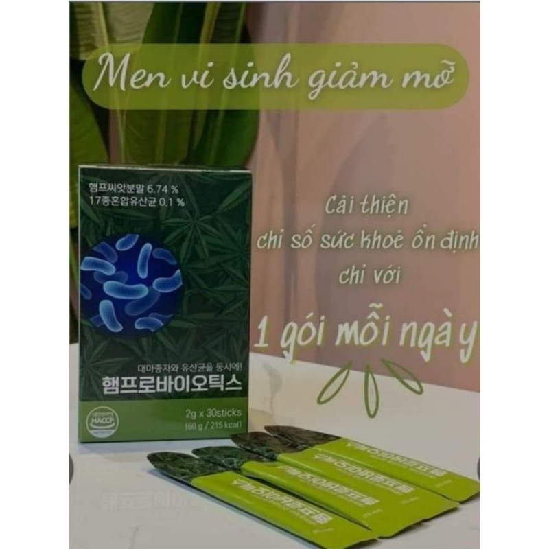MEN VI SINH HỖ TRỢ KIỂM SOÁT & CÂN NẶNG