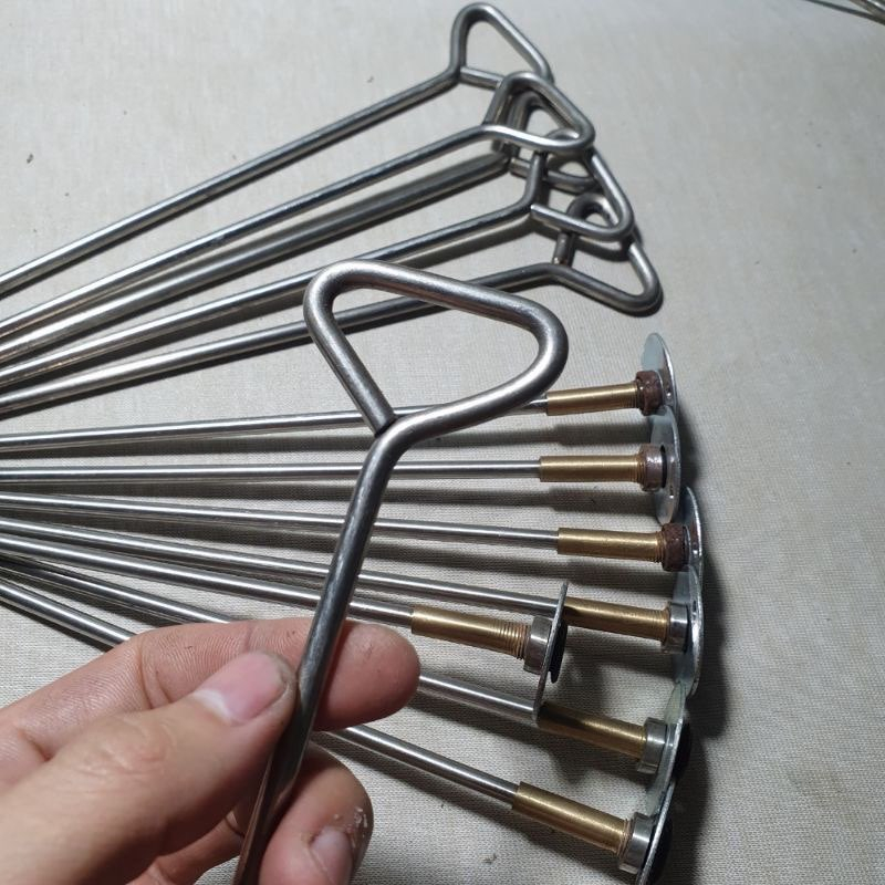 1 Cây cắm xích chân gà inox cổ đồng không ri, giá siêu rẻ