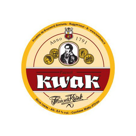 Bia Pauwel Kwak - nhập khẩu Bỉ - 1 chai 330ml
