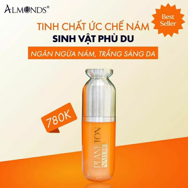 ALMONDS® CHAI SỐ 2 TINH CHẤT ỨC CHẾ DA 💯Chính Hãng(tặng gói phục hồi da )