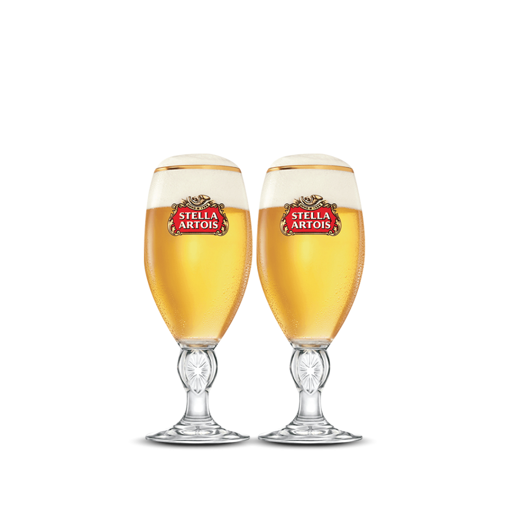 2 Ly Thủy Tinh Stella Artois Cao Cấp