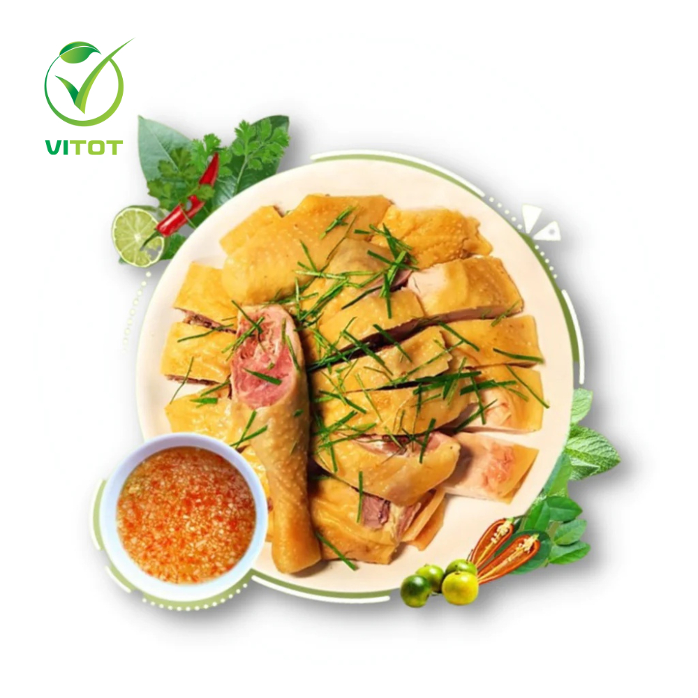 [Hoả Tốc] Gà Ủ Muối Hoa Tiêu VITOT Thịt Thơm Ngọt Da Giòn