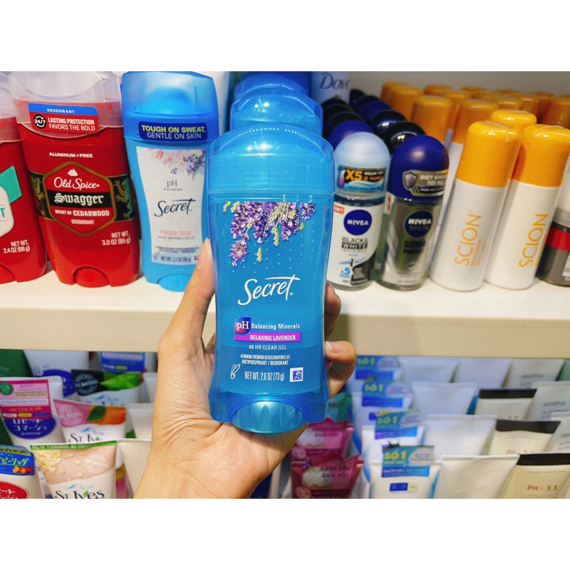 LĂN KHỬ MÙI SECRET GEL