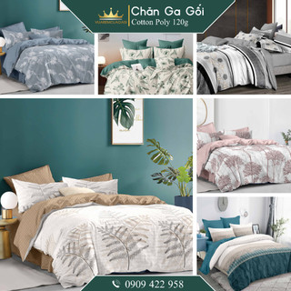 Bộ 5 món Cotton PL120g ruột chăn chần bông, phù hợp cho giường nệm đệm decor trang trí phòng ngủ PLCHANBONG