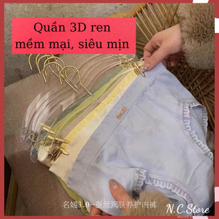 Quần lót ren ống hoa lụa tơ siêu mềm mại