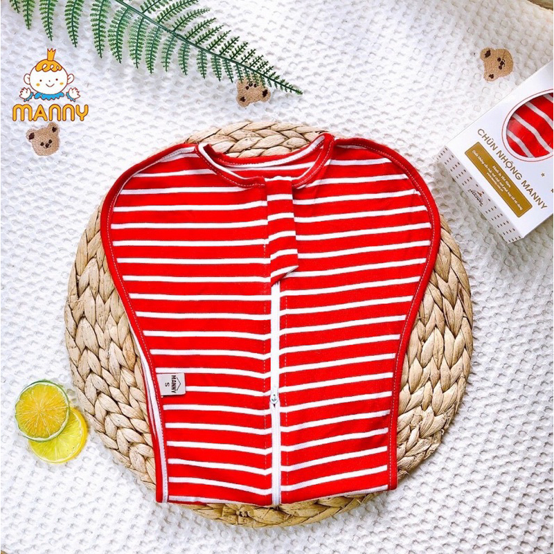 Chũn ngủ Manny cho bé sơ sinh mềm mại co giãn 4 chiều, giúp bé ngủ ngon sâu giấc