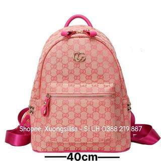 Balo Vải Size To (Size 40) - Balo Học Sinh - Sinh Viên Phối Chữ Nhiều Màu Đựng Vừa Sách Vở