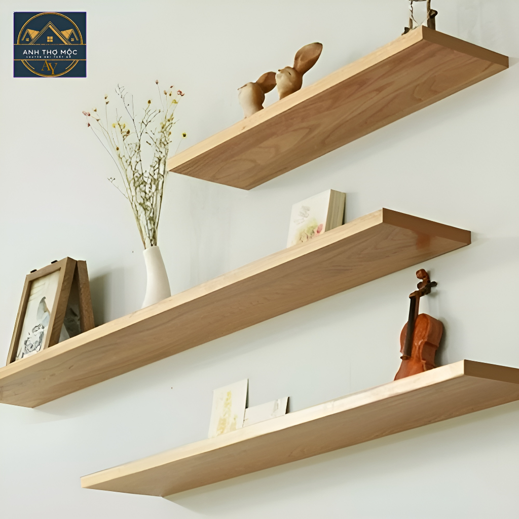 Kệ Treo Tường Trang Trí Nhiều Kích Thước Tùy Chọn