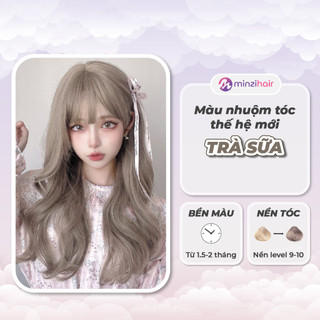  Thuốc nhuộm tóc Màu Trà Sữa Thế Hệ Mới - Cẩn Tẩy Tóc - Minzihair Minzihair HCM 