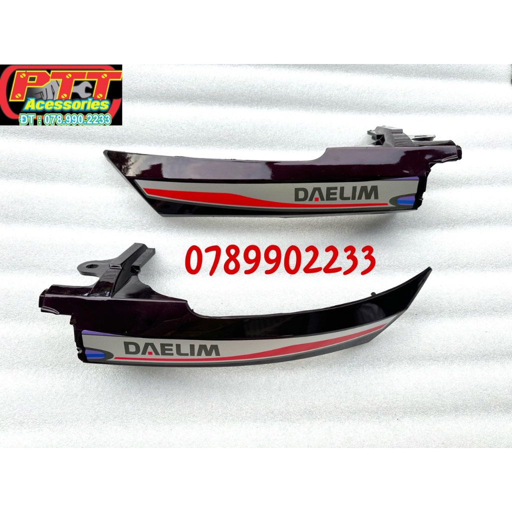 CẶP NẸP THÙNG XĂNG XE CITI 100 DAELIM  CÓ TEM