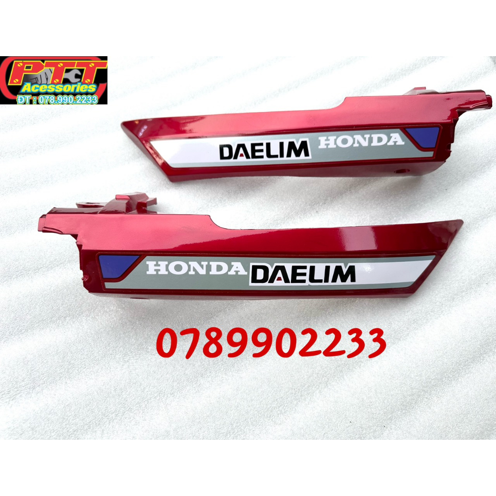 CẶP NẸP THÙNG XĂNG XE CITI 100 DAELIM  CÓ TEM