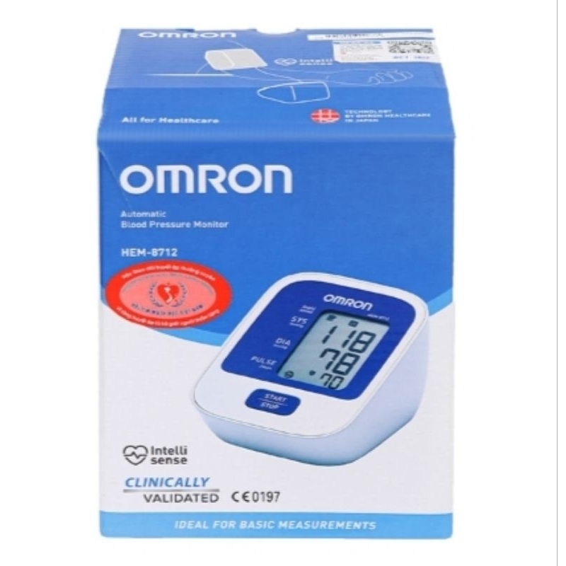 Máy đo huyết áp Omron Hem 8712 - thương hiệu Nhật Bản