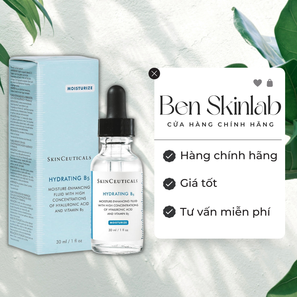[TEM CÔNG TY] Skinceuticals Hydrating B5 Serum 30ml | Ben Skinlab  - Ben Skinlab