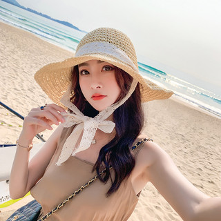 Nón cói nữ, kiểu tiểu thư, có dây nơ. Đi chơi, đi biển. Màu nâu