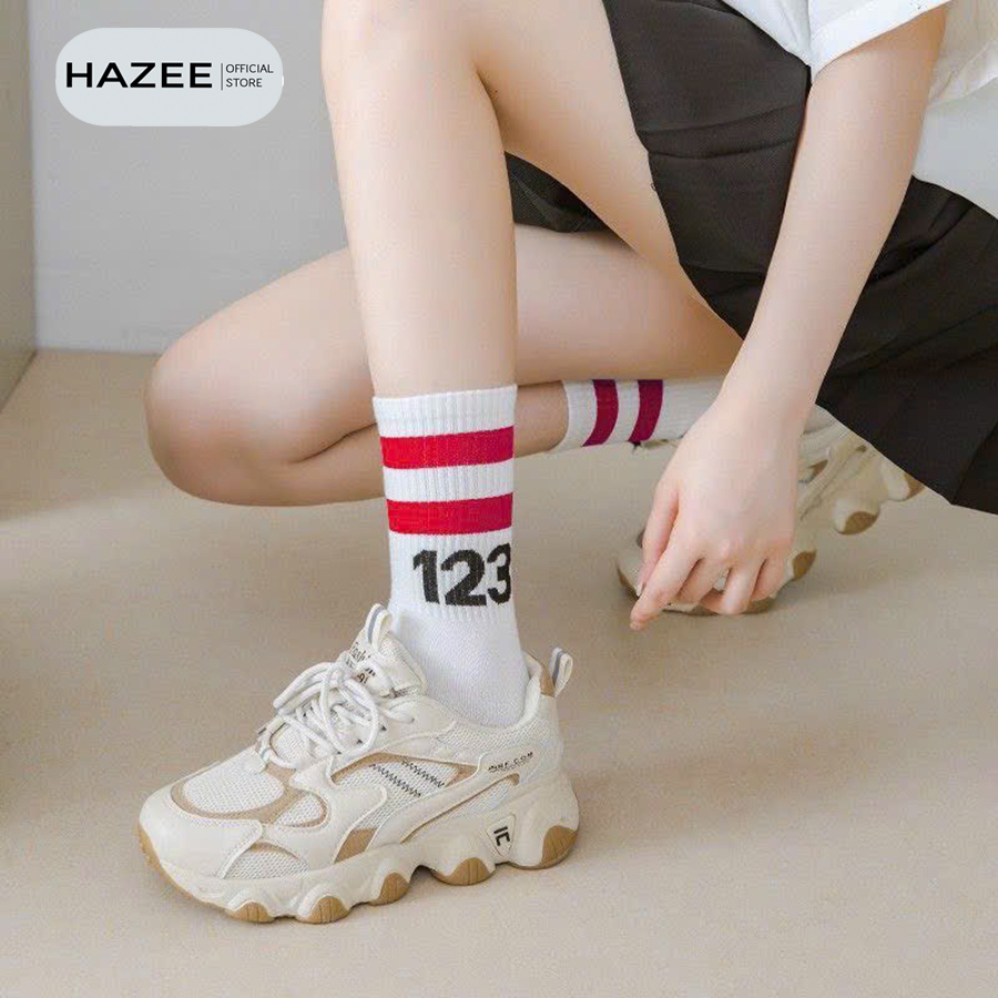 Tất nữ HAZEE chất liệu cotton co giãn bốn chiều