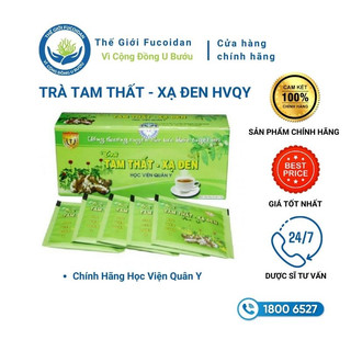 Combo trà tam thất xạ đen học viện quân y - combo 10 hộp, 20 hộp, 30 hộp, 40 hộp, 50 hộp