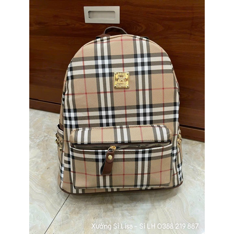 Balo nữ nam đi học đi chơi BBR da pu cao cấp size 40 bảo hành 3 tháng