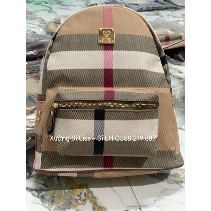 Balo nữ nam đi học đi chơi BBR da pu cao cấp size 40 bảo hành 3 tháng