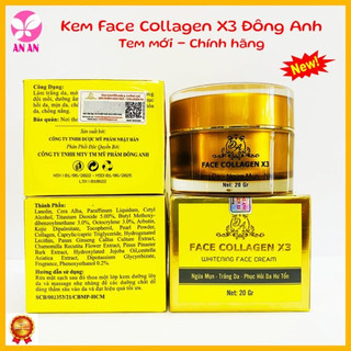 Kem Face Collagen X3 chính hãng Mỹ Phẩm Đông Anh