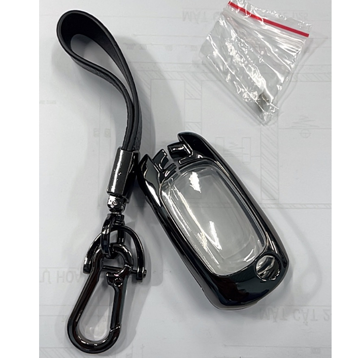 Ốp Chìa Khóa Cho Xe Fadil Mẫu Hợp Kim Kèm Móc Treo - Mẫu trơn