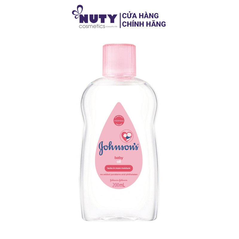 Dầu Massage Dưỡng Ẩm Johnson’s Baby Oil Cho Bé (200ml)