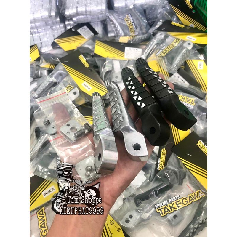 Gác chân nhôm Takegawa Xe Honda Và Yamaha