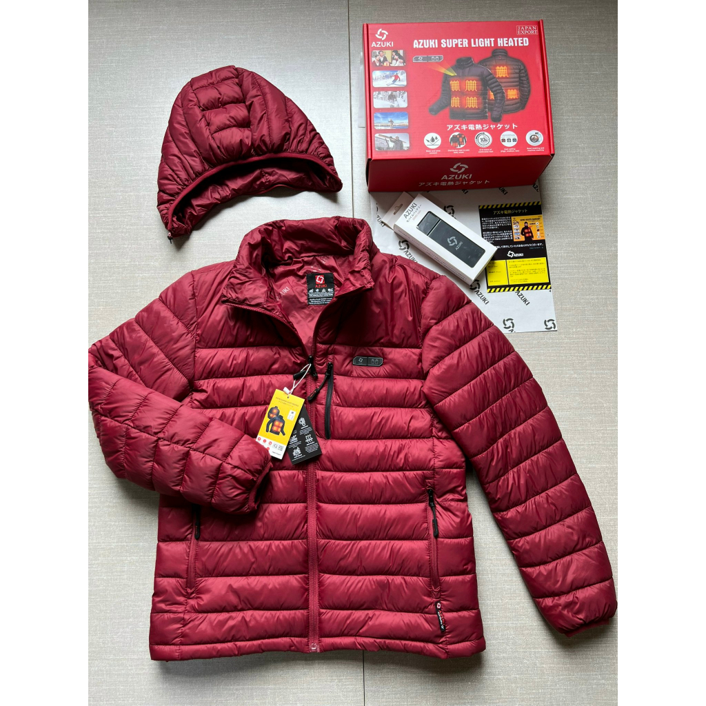 Bộ áo sưởi ấm AZUKI S01 Super light Pin 20000mah Mẫu Mới Nhất