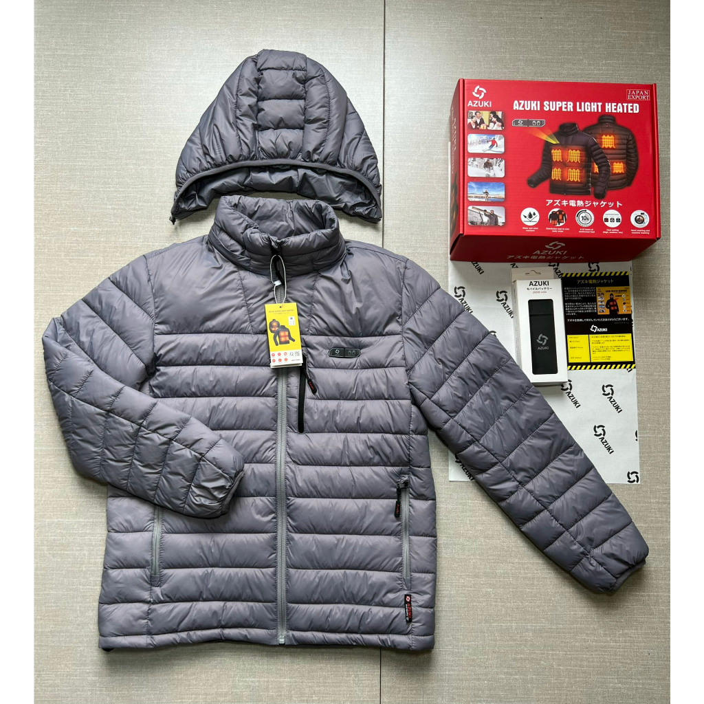 Bộ áo sưởi ấm AZUKI S01 Super light Pin 20000mah Mẫu Mới Nhất