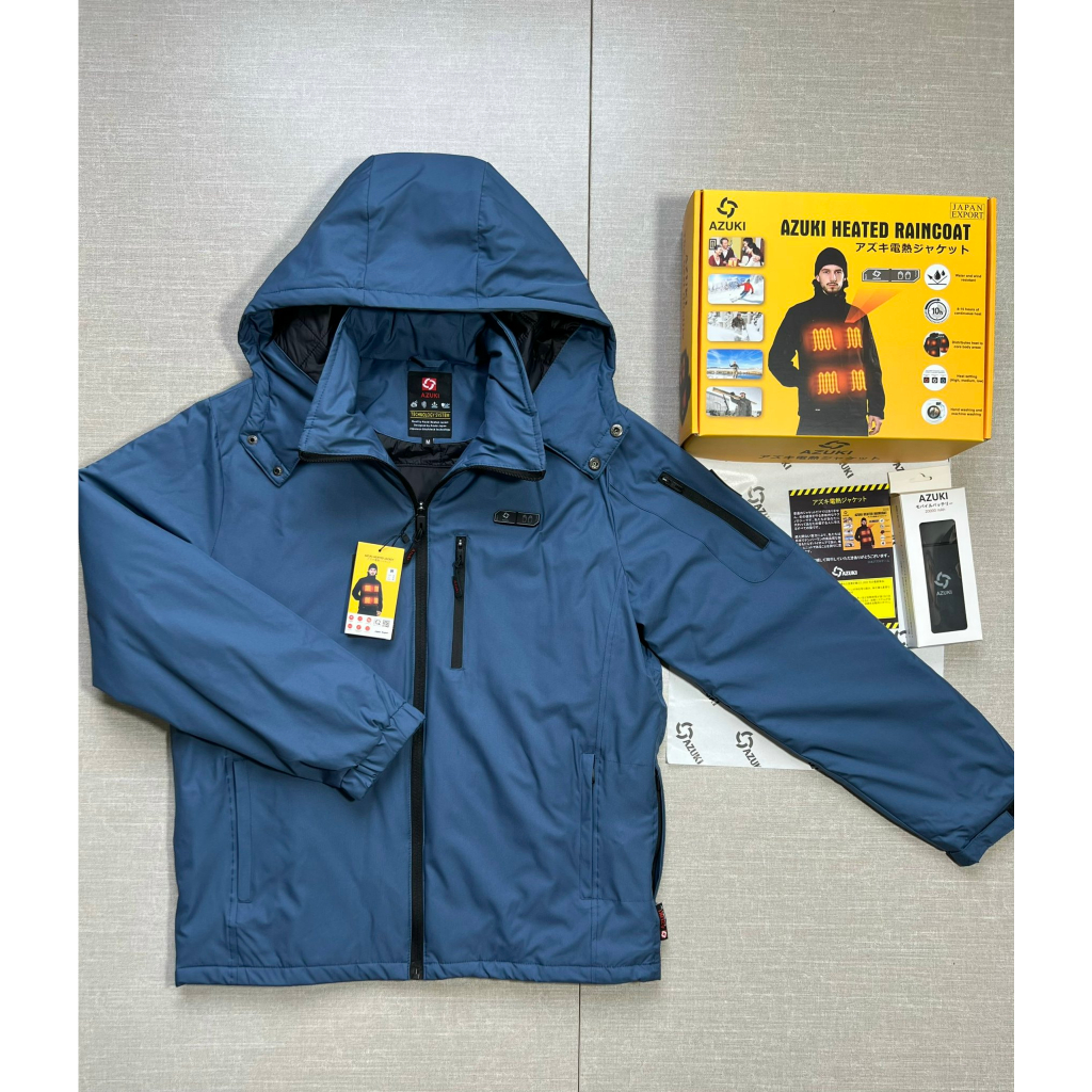 Áo Sưởi Ấm Azuki AZUKI R05 các màu Chạy Bằng Pin Chất Lượng Cao Cấp  BH 12 Tháng chính hãng