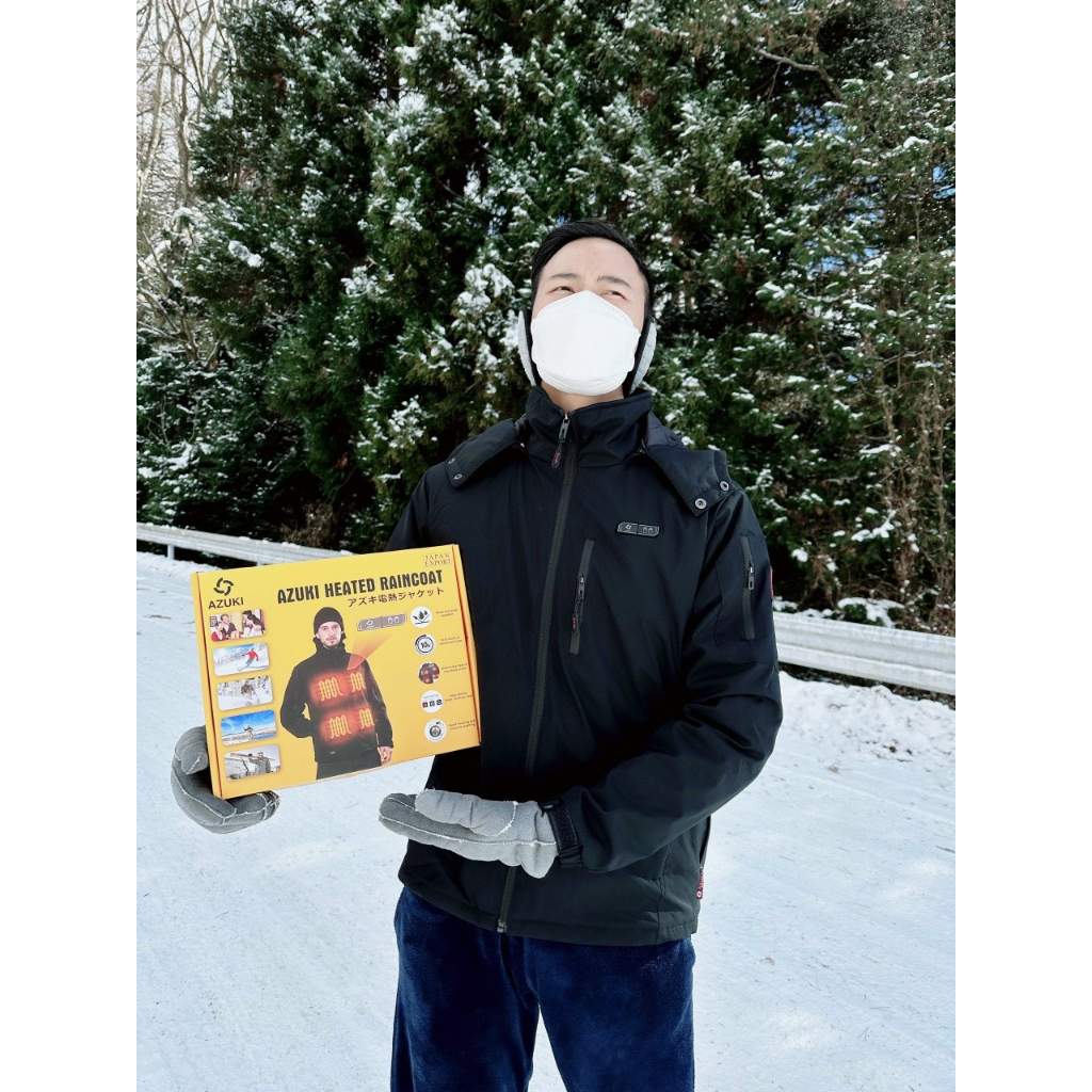 Áo Sưởi Ấm Azuki AZUKI R05 các màu Chạy Bằng Pin Chất Lượng Cao Cấp  BH 12 Tháng chính hãng