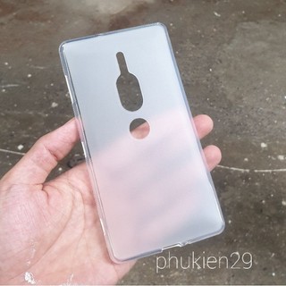 [Sony XZ2 Premium] Ốp lưng silicon dẻo trong cao cấp