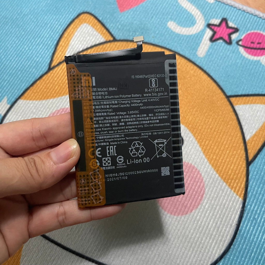 Pin zin Xiaomi Redmi Note 8 Pro, Mã pin BM4J