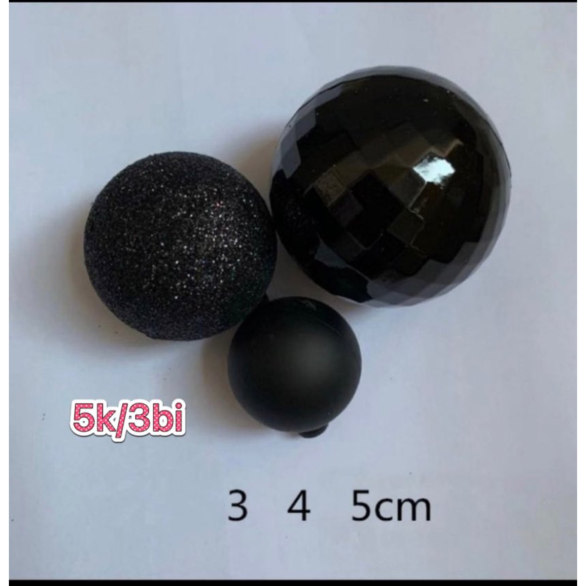 Sét 3 bi trang trí loại đẹp - pk sinhnhat