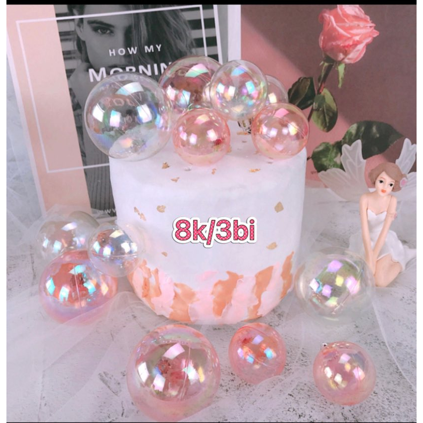 Sét 3 bi trang trí loại đẹp - pk sinhnhat