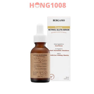  Tinh Chất Chống Lão Hoá Bergamo Premium Retinol Gluta Serum 30ml Hàn Quốc shop Hong1008 