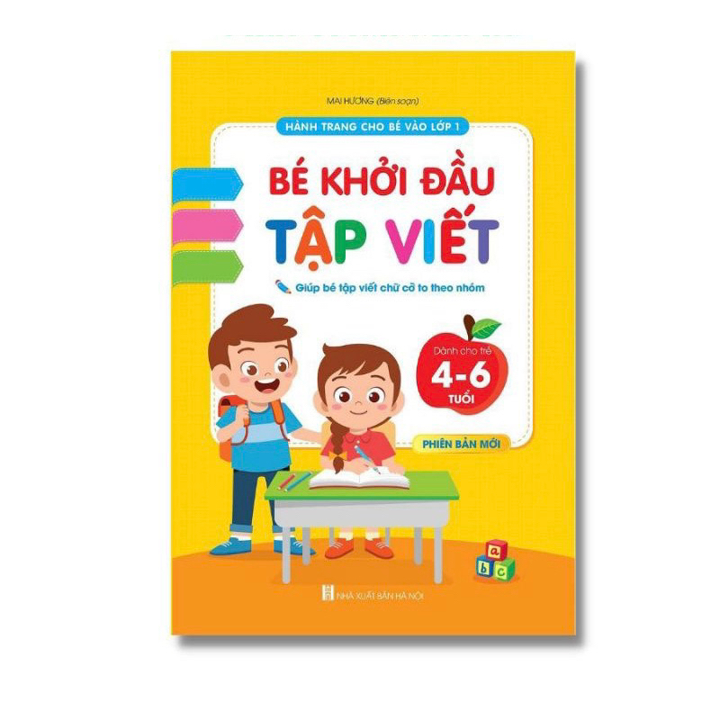 Sách - Bé Khởi Đầu Tập Viết , Hành Trang Cho Bé Vào Lớp 1
