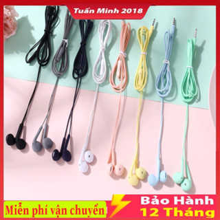 Tai nghe nhét tai có dây U19 giắc cắm 3.5mm chống bẩn tích hợp micro chất lượng cao dành cho điện thoại