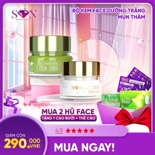 [Tặng cao bưởi + thẻ cào] Combo Face SON  - SON GROUP