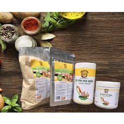 Bột nêm NẤM CỦ QUẢ KHÔNG ĐƯỜNG 100% TỰ NHIÊN - Hạt nêm nấm rau củ Homefood