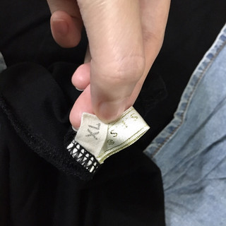 Váy thun phối jeans giấy Y.H.T.S.F.S