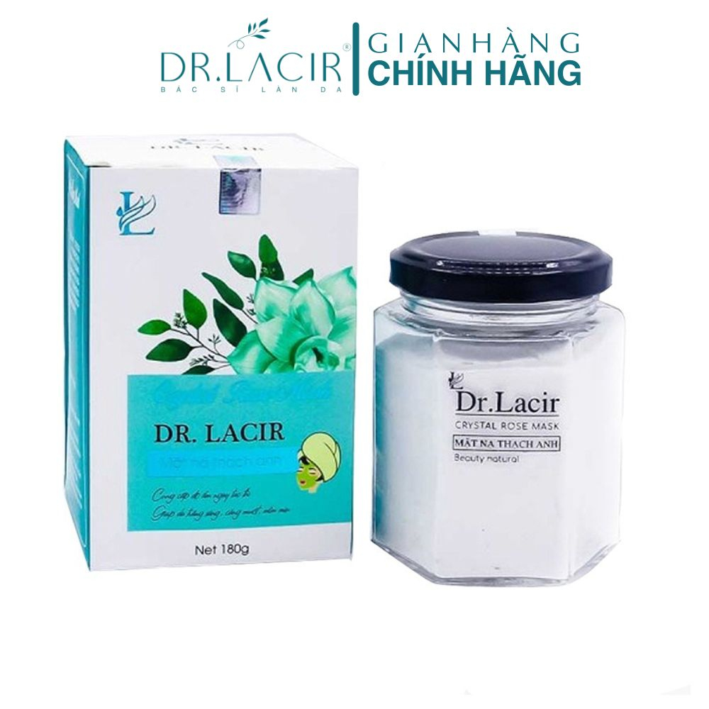 Mặt nạ thạch anh khô thương hiệu Dr.lacir trọng lượng 180gr