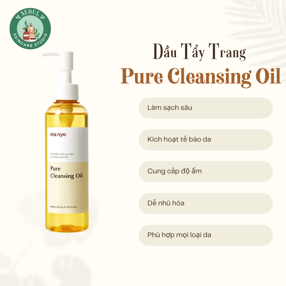 Dầu Tẩy Trang Manyo Nguyên Chất Pure Cleansing Oil 200ml