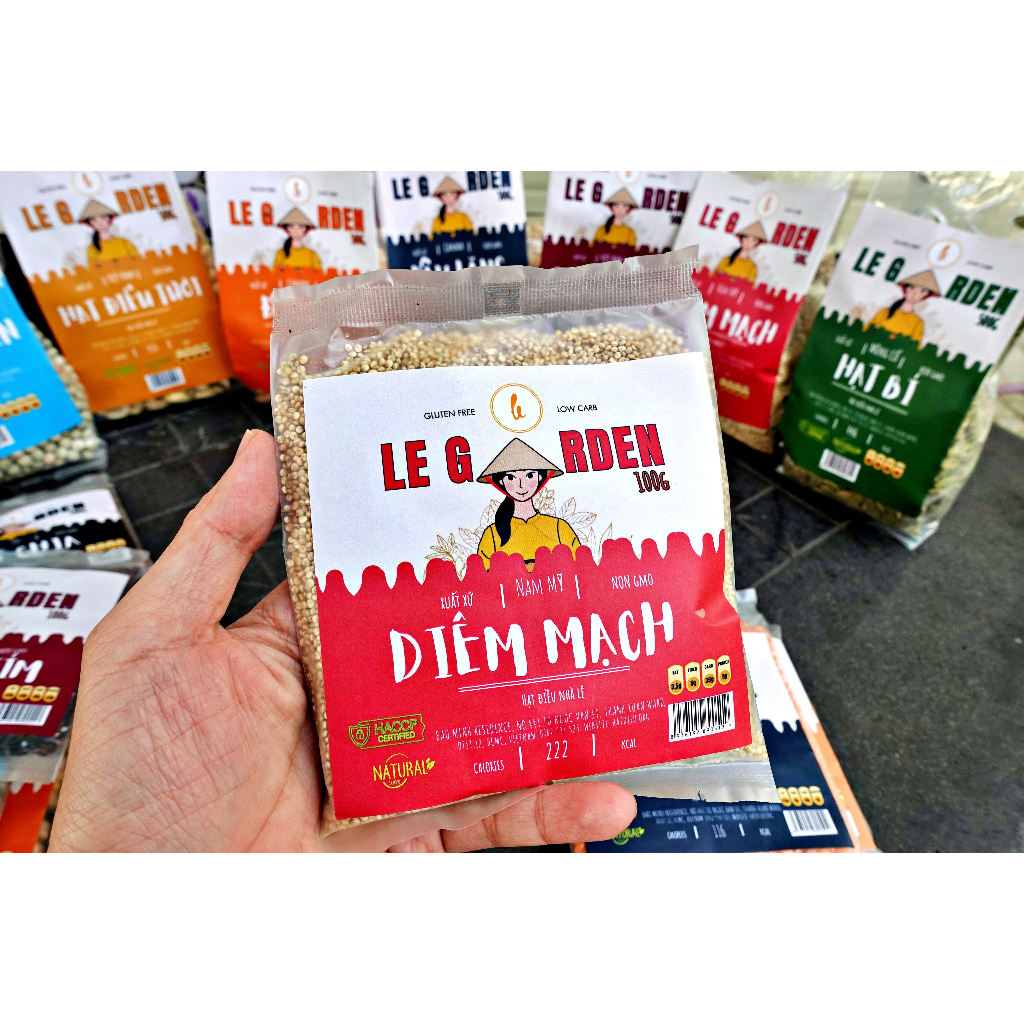 500g HẠT QUINOA - DIÊM MẠCH NHẬP KHẨU NAM MỸ