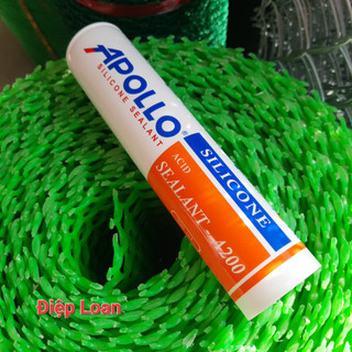Keo silicone apollo A200 trong, A500 đen
